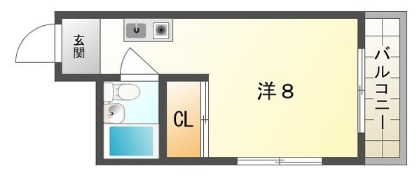 東口マンションの物件間取画像